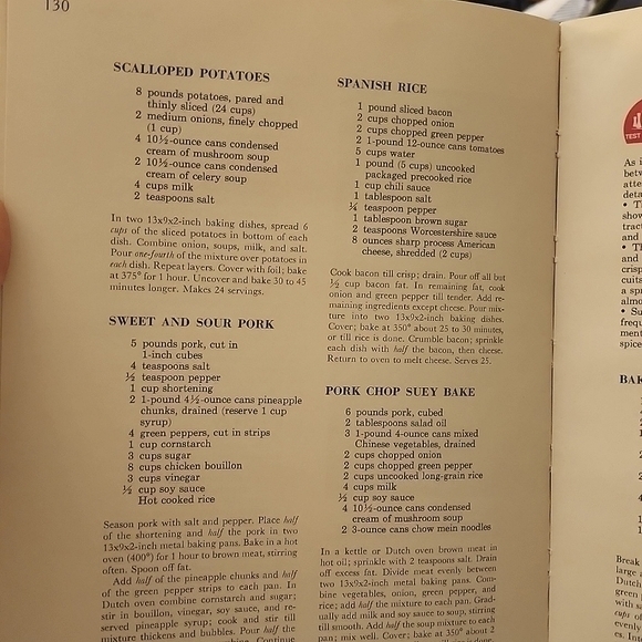 Vintage 50's 60's Better Homes and Gardens Set Of Three Cook Books - Picture 6 of 10